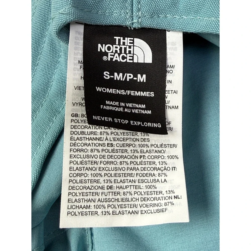 The North Face Womens‎ Bucket Hat Light Blue Broonie Sun Hat SM SM/P-M